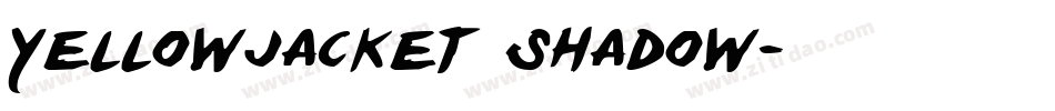 Yellowjacket Shadow字体转换